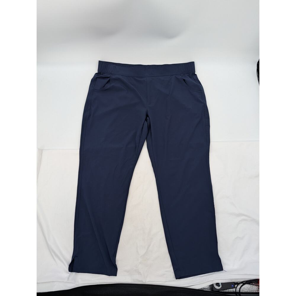 Eddie Bauer Ladies Travelers Pant XL Navy Blue Outdoors Athletic Hiking Camping